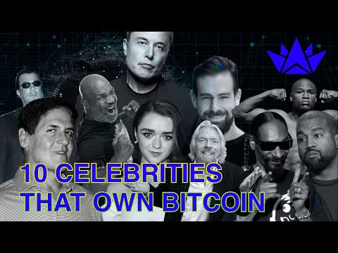 TOP 10 Celebrities that own Bitcoin