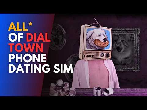 HisCursedness And Friends Play Dialtown: Phone Dating Sim