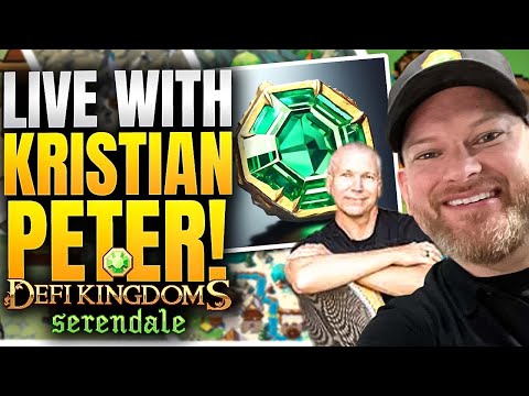 Defi Kingdoms ALPHA Monday w/ Kristian Peter &amp; StycksIntern I On Location From Permissionless 2023