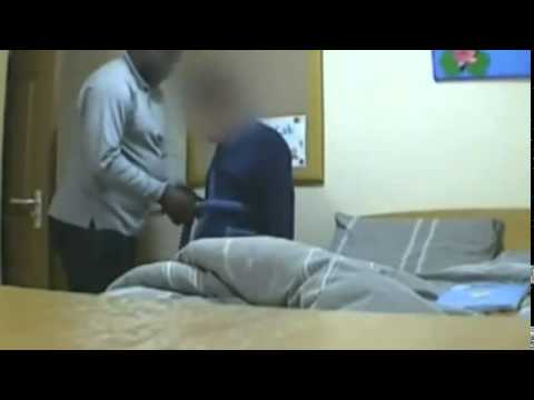 Shocking footage shows care worker abusing disabled teen