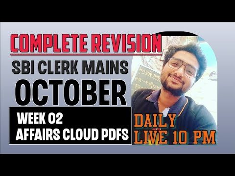 WEEK 02 OCTOBER 2022 // AFFAIRS CLOUD PDFs