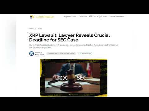 🚨 RIPPLE VS. SEC: IS APRIL 16 THE END OF THE XRP LAWSUIT? 🔥