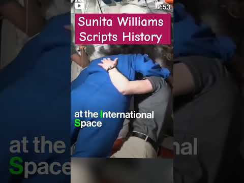 Sunita Williams Scripts History #boeing #starliner #spaceexploration #sunitawilliams #viral #shorts