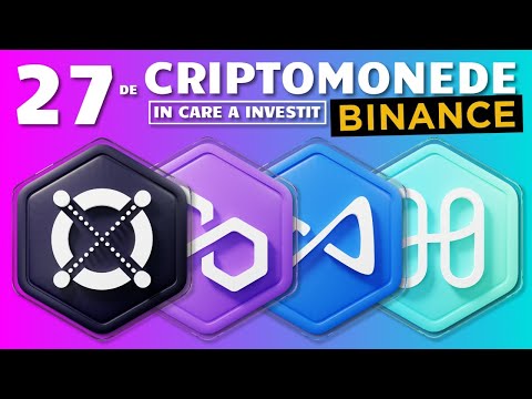 27 DE CRIPTOMONEDE IN CARE A INVESTIT BINANCE