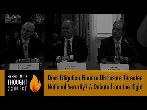 Does Litigation Finance Disclosure Threaten National Security?