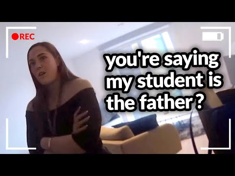 Teacher Plays Dumb How She Got Pregnant, Doesn&#039;t Realize It Was Filmed