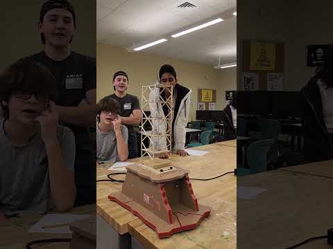 Epic earthquake building test