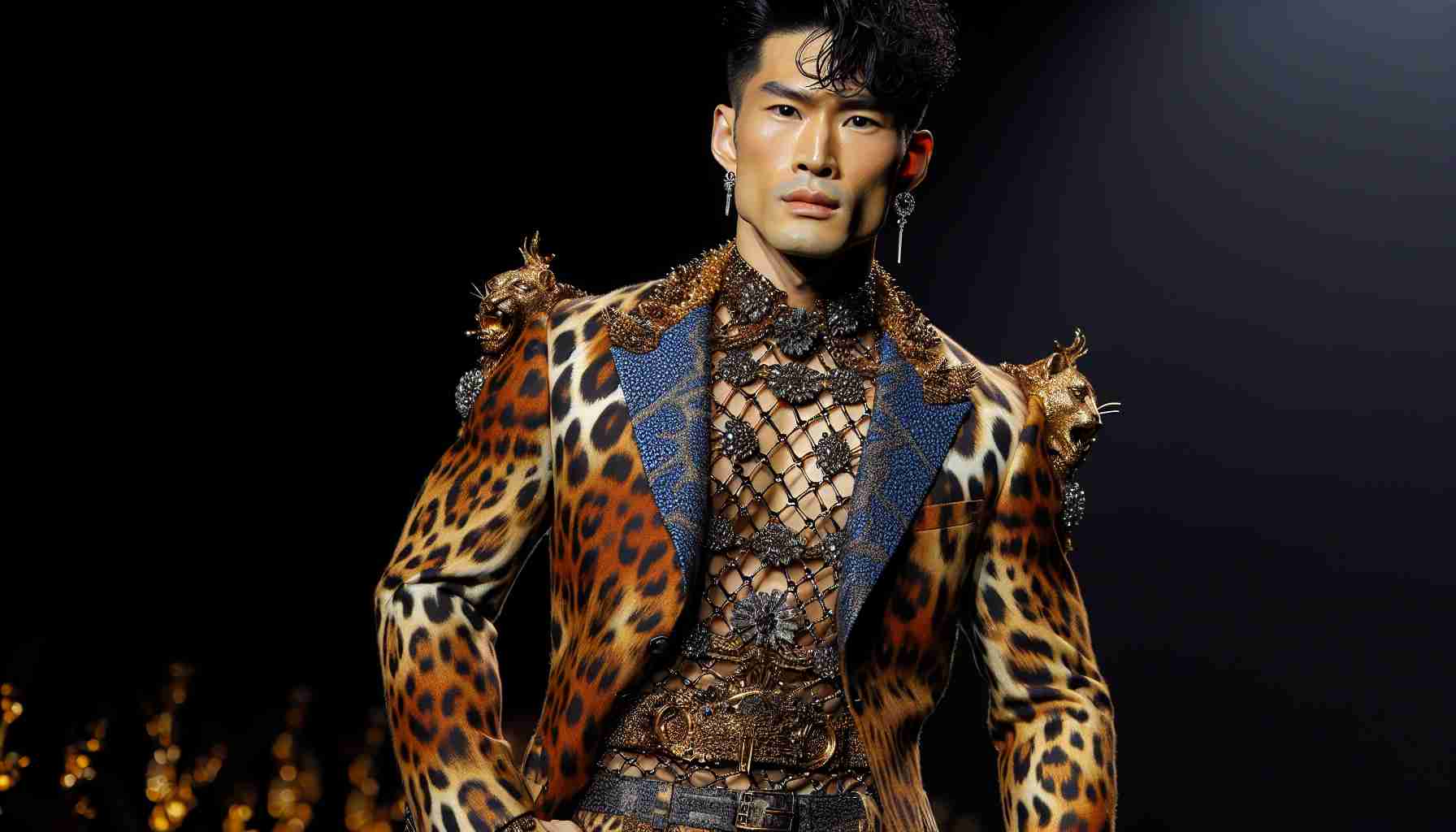 Shocking Fashion Moment! Kiyoshi Hikawa Stuns in Animal Print