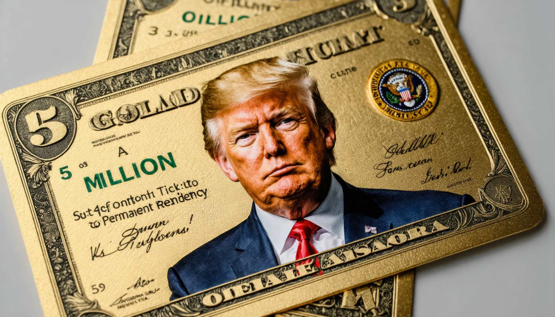 Trump's 'Gold Card': A $5 Million Ticket to Permanent U.S. Residency Sparks Debate 